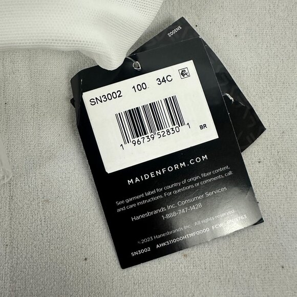 Maidenform Strapless Dreamwire Bra Easy Lift Natural White Convertible Size 42C - Picture 7 of 10